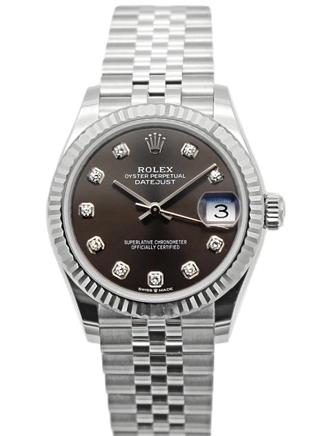 rolex datejust 31 grey dial|rolex datejust jubilee grey.